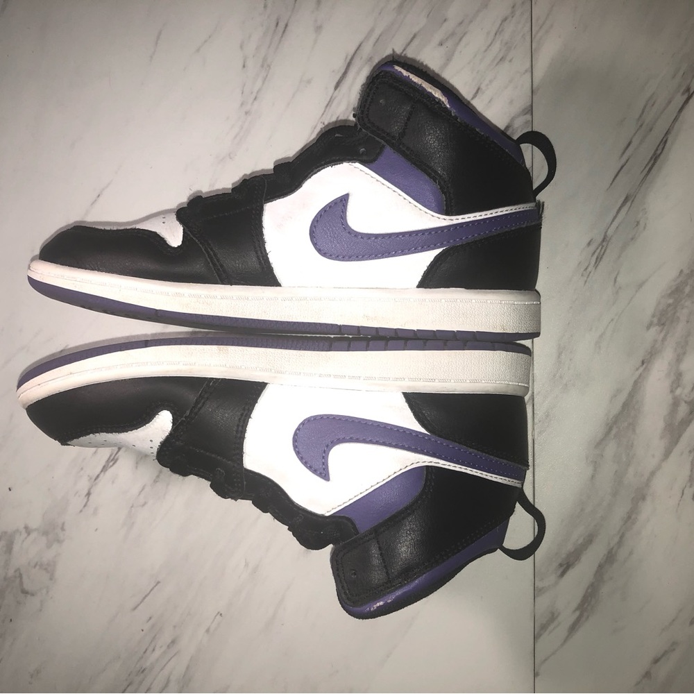 Nike Air Jordan 1 Mid Dark Iris - Size 3Y (PS)